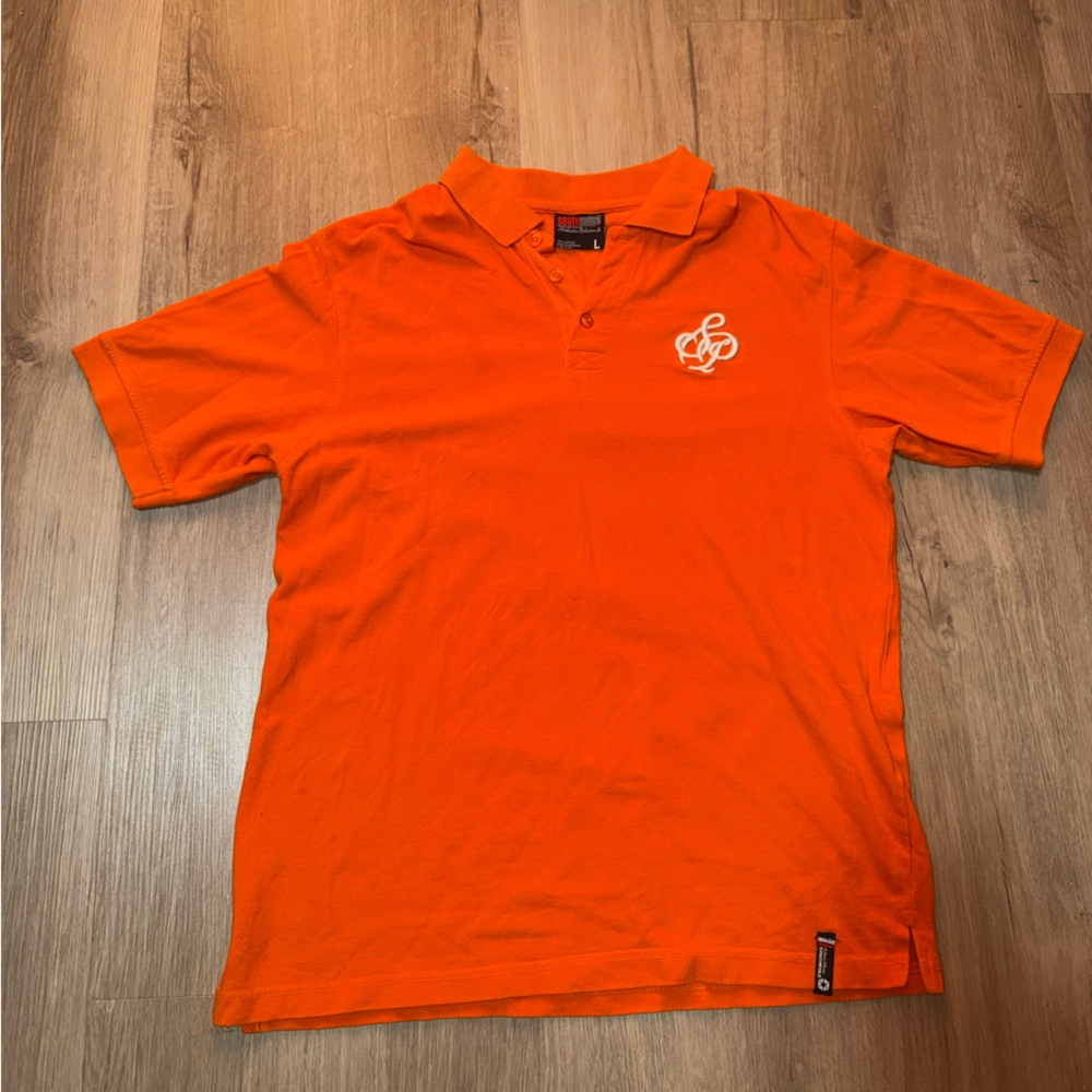 South Pole Orange Polo Shirt